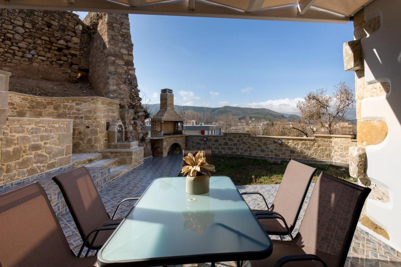 Castello Villa - Seaview Villa Atop The Venetian Walls Kíssamos Exteriér fotografie