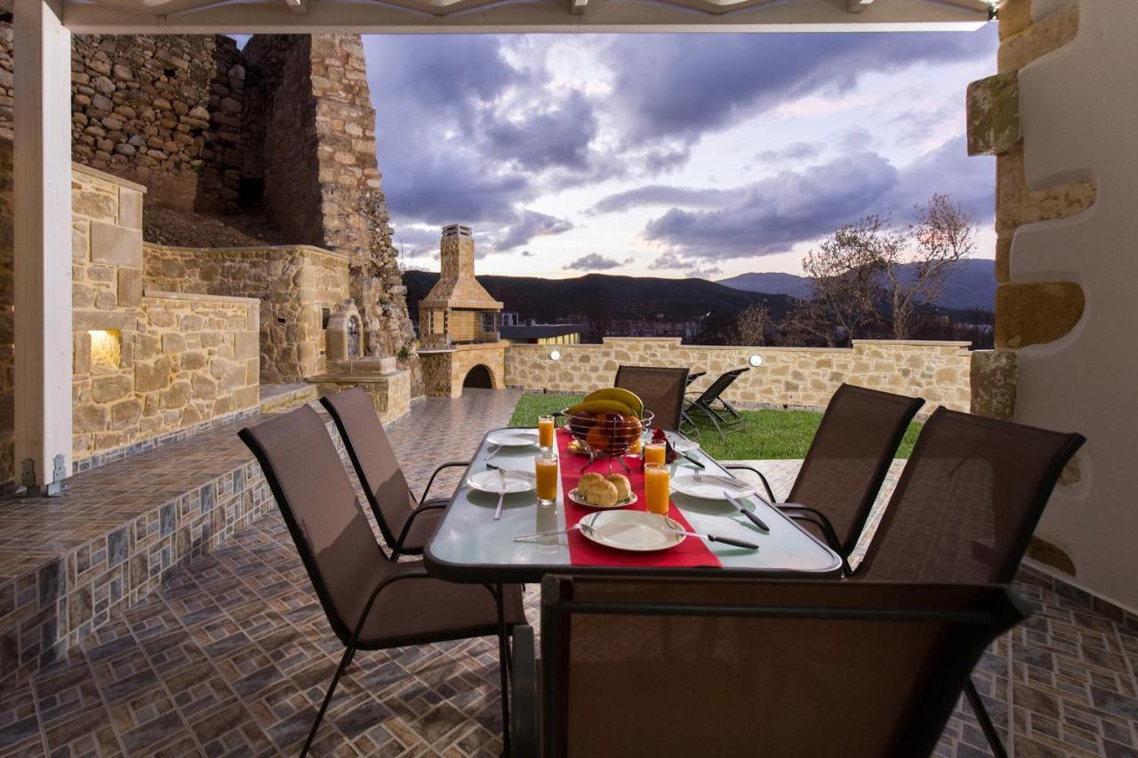 Castello Villa - Seaview Villa Atop The Venetian Walls Kíssamos Exteriér fotografie